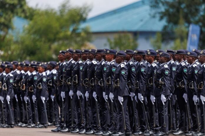 Inspector General Douglas Kanja joined regional police chiefs in Kigali as Rwanda marked 25 years of the Rwanda National Police with colourful celebrations and the commissioning of 436 cadets.