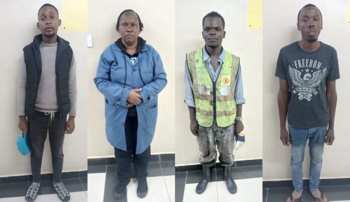 Jet Fuel Theft Suspects Jet Fuel Theft Plot Foiled at Wilson Airport as Detectives Arrest Four Suspects
