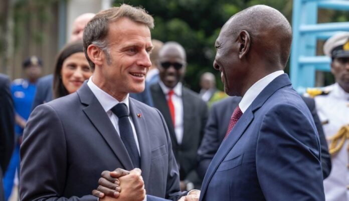Macron Ruto 'Ruto Had to Be Crazy to Accept This Offer' - Macron Says in Farewell Remarks