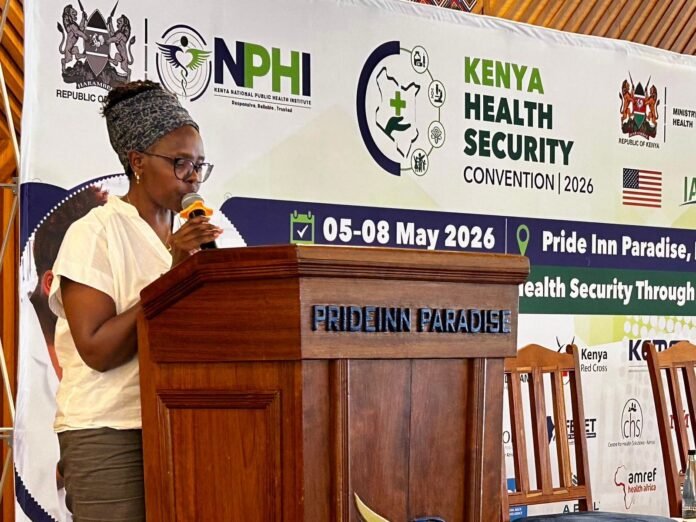 Naomi Lucchi, Acting Programs Director, CDC Kenya Division of Global Health Protection.