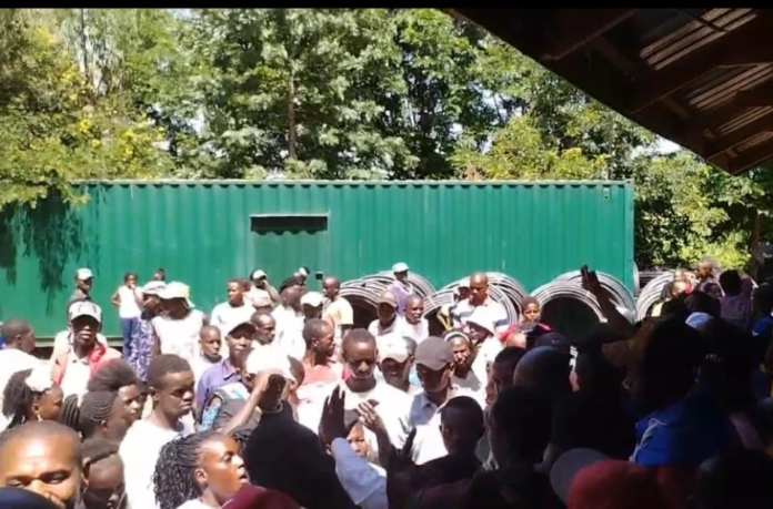 image Angry residents in Kirinyaga marched with a body to a police station demanding action after a man was allegedly killed in an assault linked to a bishop.