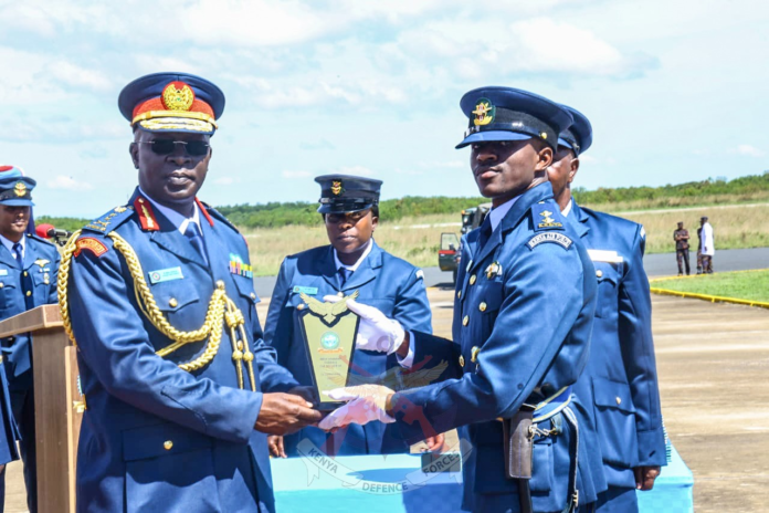 image Kenya Air Force has graduated eight new fixed-wing pilots at Laikipia Air Base after completing a four-year intensive training programme.