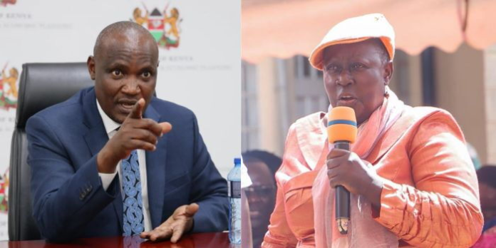 Ruth Odinga accuses Treasury CS John Mbadi of devaluing the Odinga legacy after controversial remarks at an ODM retreat in Mombasa.