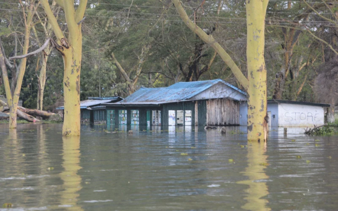 Rising Lake Naivasha Waters Force Over 6,000 Learners Out of School More than 6,000 learners in Naivasha are out of school after rising Lake Naivasha waters displaced families and flooded homes and institutions.