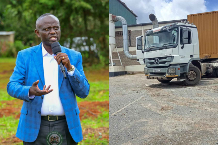 Chesumei MP Paul Biego Loses Sh20 Million Truck in Naivasha Protests Chesumei MP Paul Biego has condemned the torching of his Sh20 million truck during fuel price protests in Naivasha.