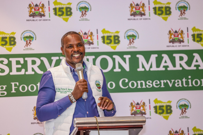 image Festus Ng’eno launches 2nd Mau Conservation Marathon, urging climate action, restoration, and community-driven conservation efforts in Kenya.