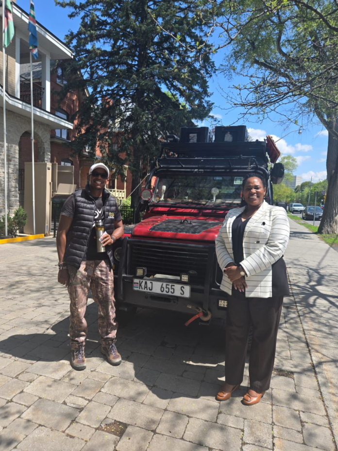 Kenyan Driver Travels Across Canada in Iconic Land Rover Kenyan motorist Kim Musau is travelling across Canada in a Land Rover from Nova Scotia to Vancouver, showcasing cultural pride and adventure.