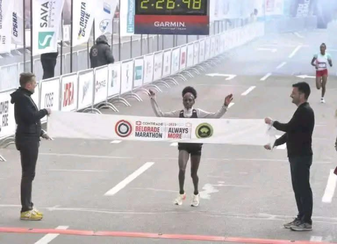 Marathoner Deborah Sang Banned Five Years Over Doping Violations Kenyan marathoner Deborah Sang has been banned for five years after admitting to anti-doping violations involving testosterone and other prohibited substances.