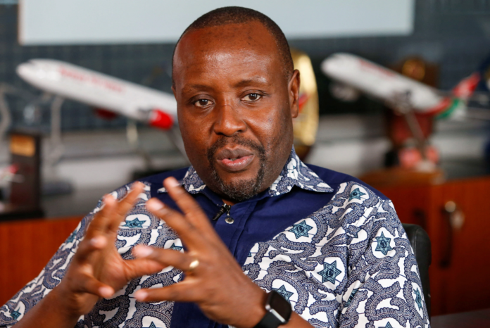 Former KQ CEO Allan Kilavuka Former Kenya Airways CEO Allan Kilavuka received a Sh131 million exit package, including pension and contractual benefits, KQ reveals.