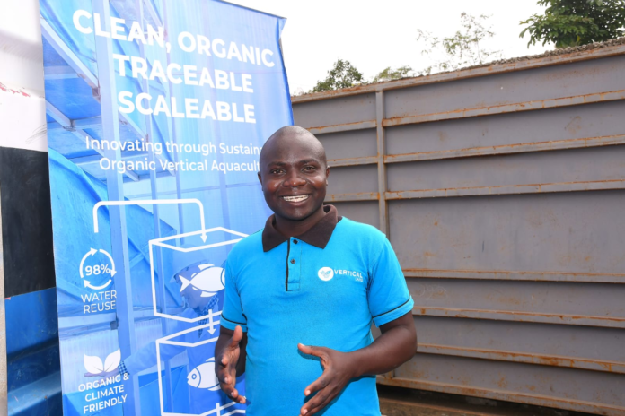image Ongata Rongai startup Vertical Lake combines fish farming with medical research, producing organic fish, fertiliser and exploring collagen-based treatments.