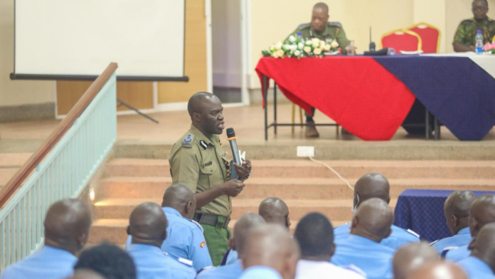 image National Police Service officers at Kiganjo have undergone communication and media engagement training aimed at improving professional policing.