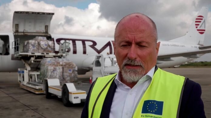Emergency aid flights carrying medical supplies have departed Nairobi for eastern DRC as the EU, UNICEF and WHO intensify Ebola response efforts.