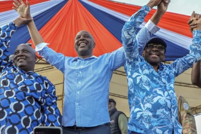 Irungu Kang'ata Joins Linda Mwananchi Rally in Thika Murang'a Governor Irungu Kang'ata joined the Linda Mwananchi rally in Thika and called for cooperation between opposition groups ahead of 2027.