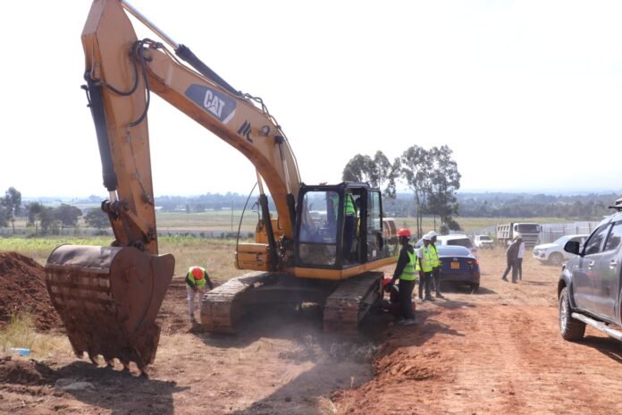 Ol Kalou University Construction of Ol Kalou University has officially begun following a groundbreaking ceremony led by CS Alice Wahome.