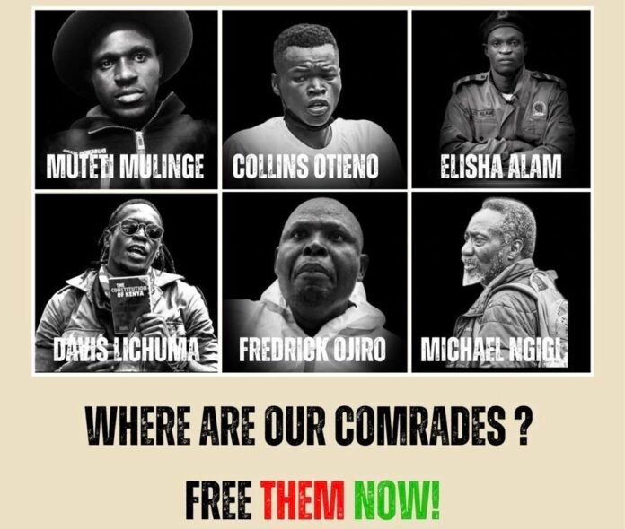 Vocal Africa says five activists arrested during the June 25 memorial protests remain missing, urging police to disclose their whereabouts.