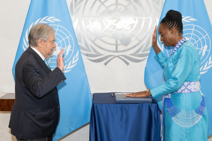 Monica Juma UN appointment Kenya's Monica Juma has been sworn in as Director-General of the UN Office at Vienna and Executive Director of UNODC.