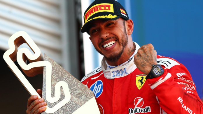 Hamilton Ferrari Barcelona victory Lewis Hamilton secured his first Ferrari Grand Prix victory in Barcelona, ending a two-year wait and reviving his Formula One title ambitions.