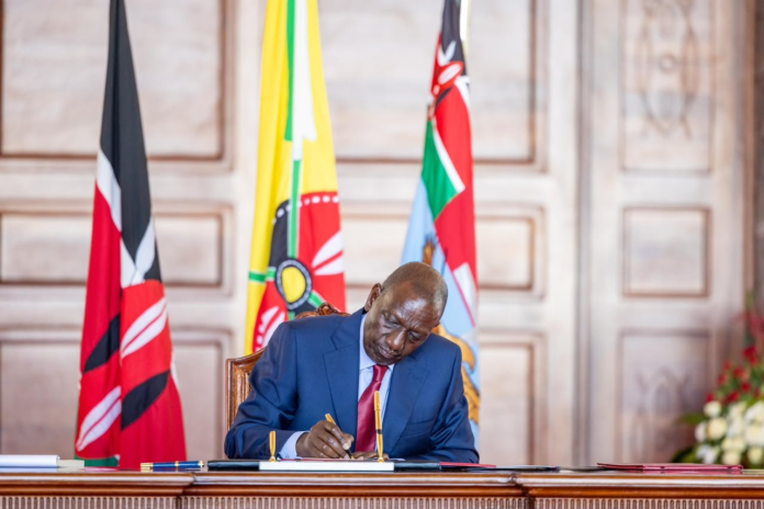 President William Ruto has signed the Division of Revenue Bill, 2026, allocating Sh428 billion to counties and unlocking implementation of the 2026/27 budget.