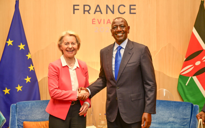 Ruto EU Partnership President William Ruto and EU Commission President Ursula von der Leyen agreed to strengthen trade, digital cooperation and infrastructure investment.