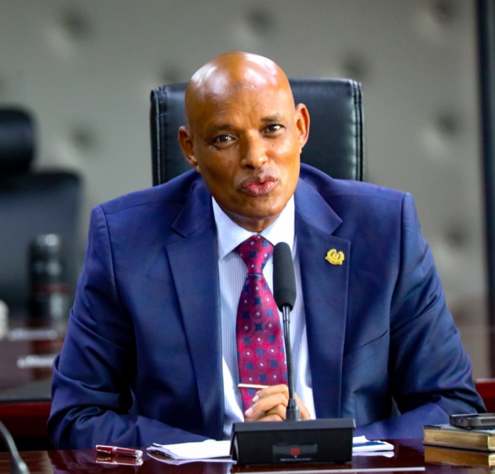 DCI Director Mohamed Amin convenes senior commanders to review crime trends, gang activity, cybercrime and intelligence-led security operations.