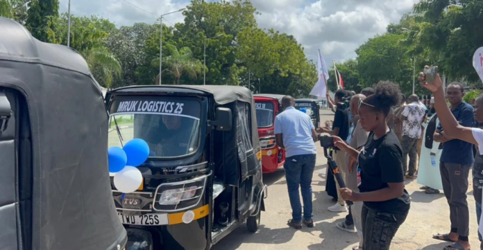 Mombasa youth tuk-tuk programme Twenty-five young people in Mombasa receive tuk-tuks through a revolving fund programme aimed at creating jobs and supporting sustainable livelihoods.