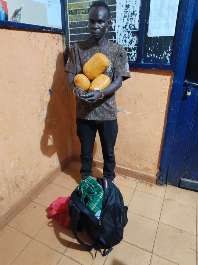 Busia narcotics arrest A 37-year-old man has been arrested in Busia after DCI officers recovered cannabis and suspected narcotics during a CBD operation.