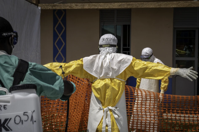 EU flies 100 tonnes of emergency aid to Ebola-hit eastern DR Congo as WHO declares global emergency over outbreak in Ituri province.