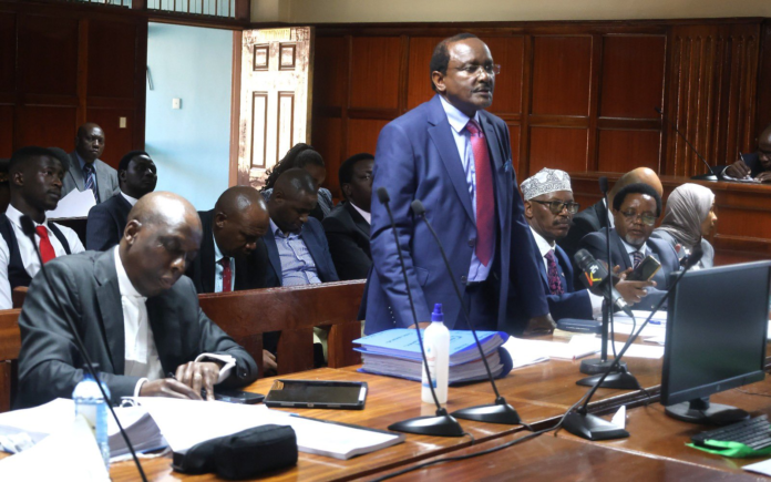 Kalonzo Musyoka opposes the proposed sale of Kenya's 15pc stake in Safaricom to Vodacom, warning it threatens national interests as court battle continues.