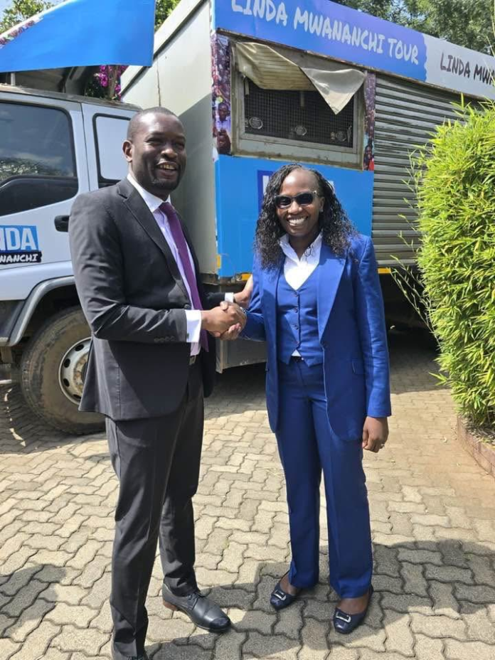 Faith Odhiambo Sifuna Linda Mwananchi LSK's Former President Faith Odhiambo sparks political speculation after appearing alongside ODM’s Linda Mwananchi faction leaders.