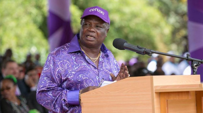 COTU has accused private pension providers of misleading workers about NSSF reforms, saying the campaign is driven by commercial interests rather than worker welfare.