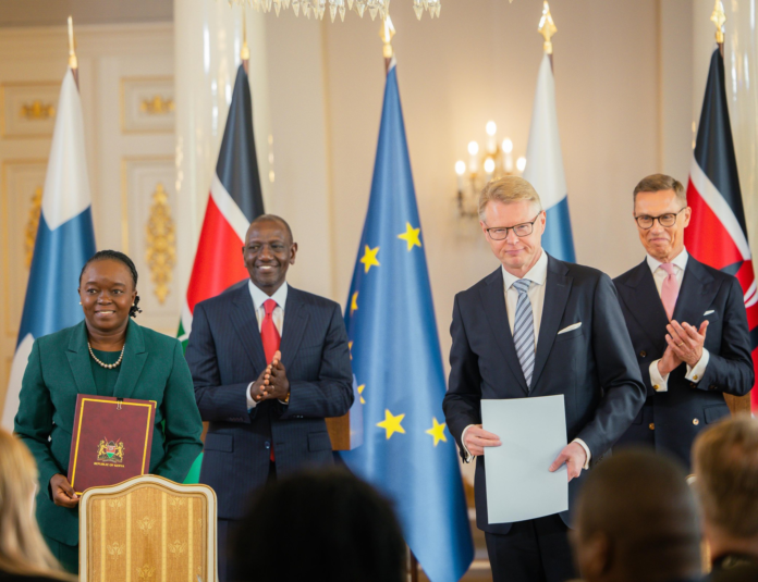 Kenya and Finland sign three cooperation agreements on education, digital innovation and climate action during President Ruto's state visit.