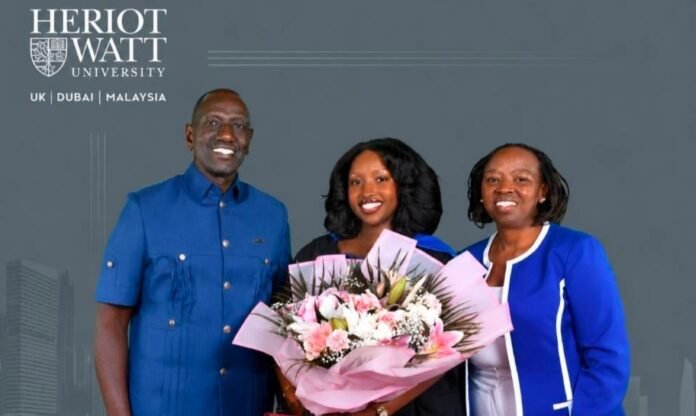 Cullie Ruto President Ruto Attends Daughter's Graduation in UK