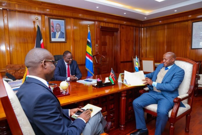 Wagunda NCPB meeting Kenya Public Investments PS Cyrell Wagunda meets NCPB officials to discuss food security, strategic grain reserves, fertilizer distribution and the board's transition to a government-owned enterprise.