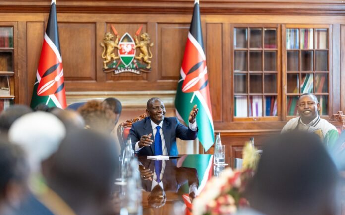 Ruto Samburu Leaders President William Ruto met Samburu leaders at State House Nairobi, discussing infrastructure development, political cooperation and preparations ahead of the 2027 General Election.