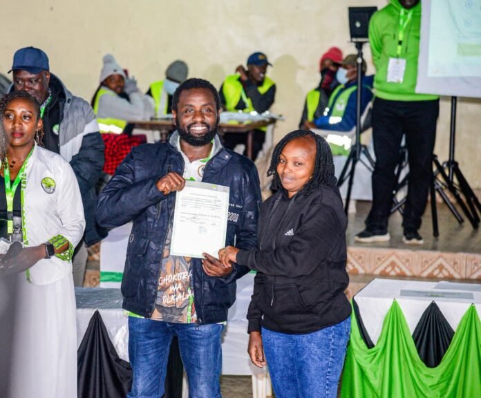 Sammy Kamau Ngotho victory message Ol Kalou MP-elect Sammy Kamau Ngotho has thanked voters for their overwhelming support, promising to serve all residents equally and focus on transforming the constituency.
