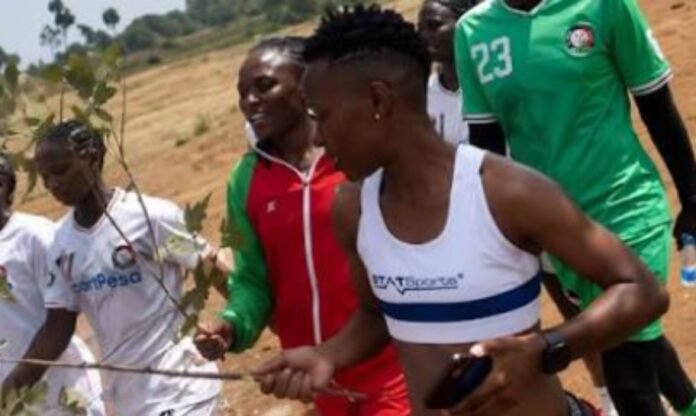 Harambee Starlets Harambee Starlets Stage Protest Over Unpaid Allowances