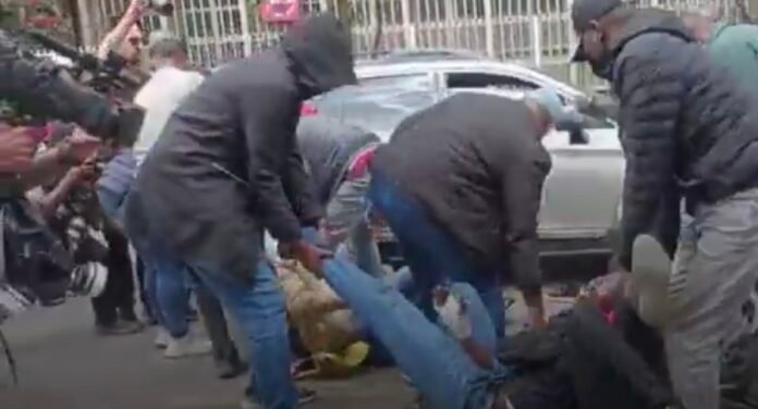 Saba Saba protest arrests Plainclothes police arrested protesters attempting to demonstrate outside the Office of the President in Nairobi during the Saba Saba commemorations.