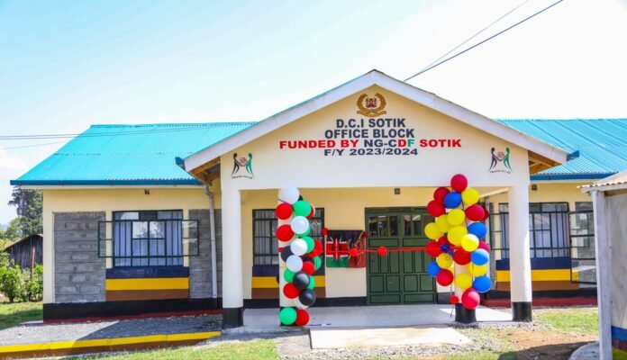 DCI Sotik offices The DCI has commissioned new sub-county offices in Sotik to improve access to investigative services and strengthen security in Bomet County.