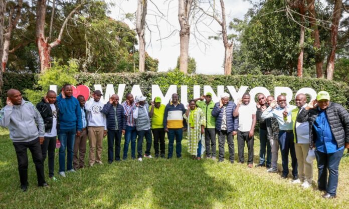 Gachagua Muranga MCAs DCP leader Rigathi Gachagua hosted Murang'a MCAs at his Wamunyoro residence as consultations on the proposed Sixth Administration and Kenya's political future continue.