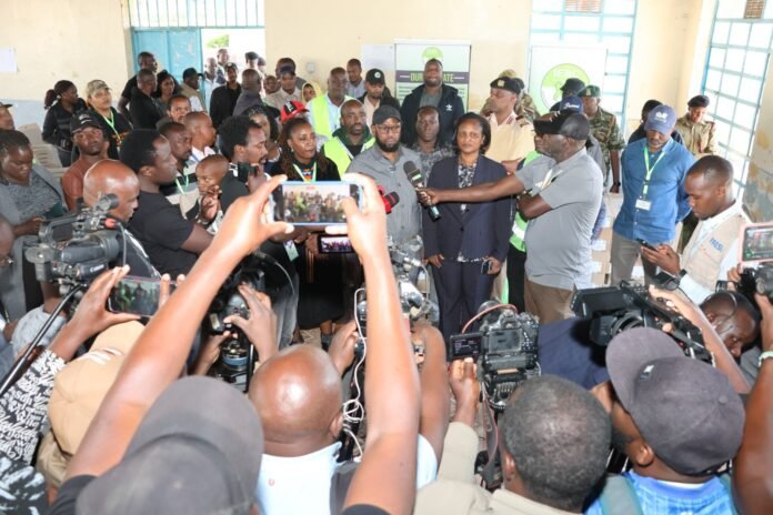 Ol Kalou by-election IEBC has completed preparations for the Ol Kalou parliamentary by-election, with election materials dispatched, over 1,000 police officers deployed and voters set to cast their ballots.