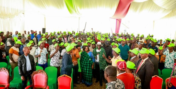 DCP leader Rigathi Gachagua hosted Kipsigis grassroots leaders from Kericho, Bomet, Narok and Nakuru at his Wamunyoro residence, where they discussed community challenges and political cooperation ahead of 2027.