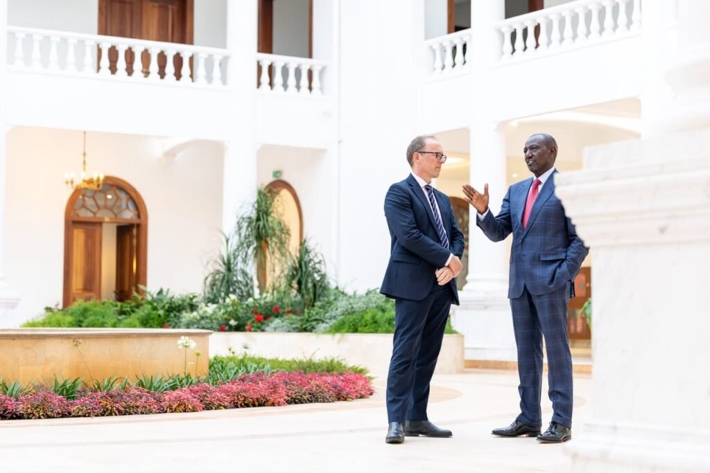 President William Ruto met British High Commissioner Matt Baugh as uncertainty grows over BATUK's September training in Kenya and the Defence Cooperation Agreement.
