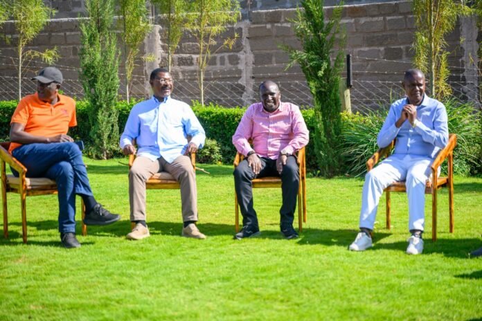 Wetangula National Assembly Speaker Moses Wetang'ula praised the Taveta Affordable Housing Project as allies intensify calls for him to become Ruto's running mate.