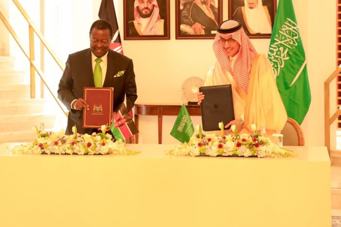 Kenya Saudi agreements Musalia Mudavadi says new Kenya-Saudi agreements on labour, investment and trade will deepen economic ties and improve opportunities for Kenyan workers abroad.
