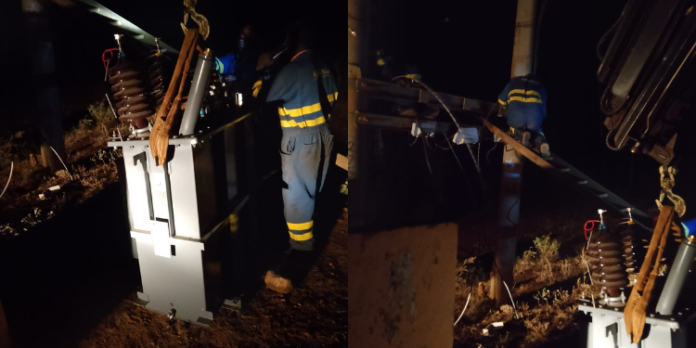 Mbeere North transformer KPLC has installed a new transformer in Mbeere North after public concern over removed transformers and claims they were linked to by-election campaigns.