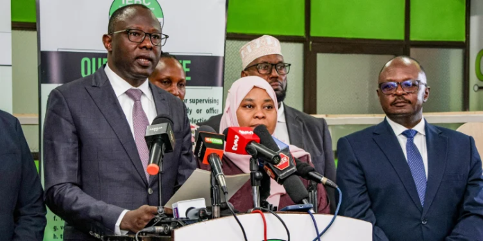 Wanjiku Muhia fined IEBC has fined Kipipiri MP Wanjiku Muhia KSh1.5 million and ordered her to apologise after finding she breached the Electoral Code of Conduct.