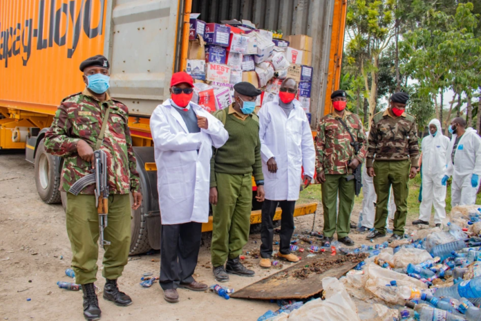 KRA destroys contraband goods KRA has destroyed contraband goods worth Sh218 million in Nairobi and Voi as part of a multi-agency crackdown on illicit trade and tax evasion.