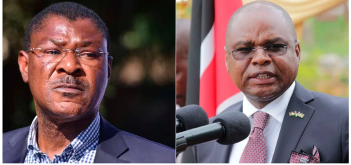 Wetang'ula and Kingi political activities National Assembly Speaker Moses Wetang'ula and Senate Speaker Amason Kingi have opposed a High Court petition seeking to bar them from political activities, arguing the case is premature and politically motivated.