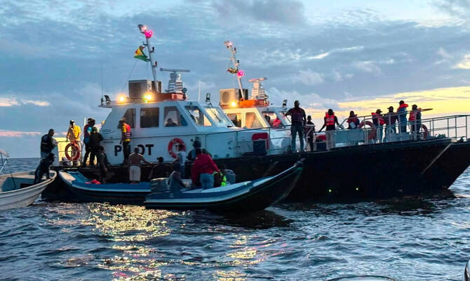 Guyana ferry capsize At least 27 people have died and 83 remain missing after the MV Barima capsized off the coast of Guyana. Rescue operations continue as authorities investigate the tragedy.
