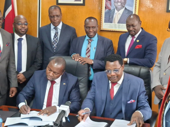 KECOBO suspends KAMP licence KECOBO has suspended KAMP's licence for 90 days over alleged royalty mismanagement, governance failures and breaches of copyright regulations.